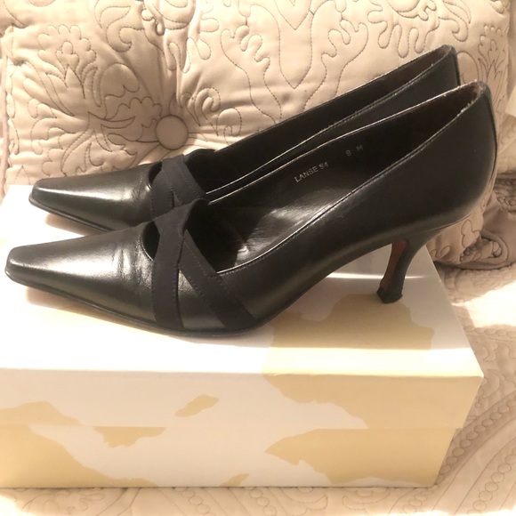 Donald j. pliner lanse black pumps heels size 8 - Picture 5 of 5